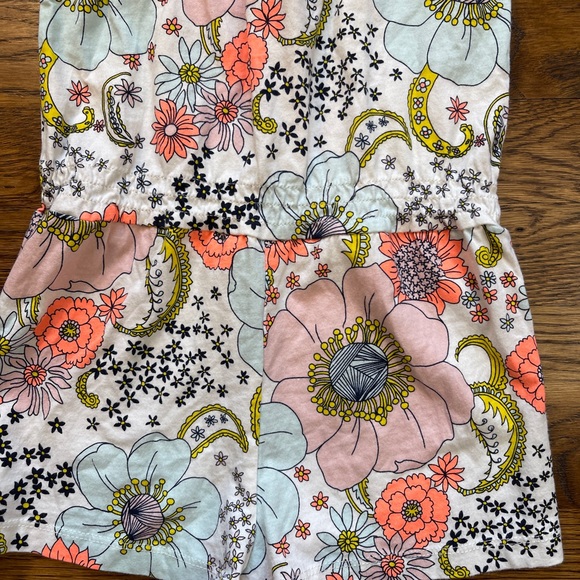 Baby Gap Girls Floral One Piece Spring to Fall Romper Size 3 - Picture 9 of 9